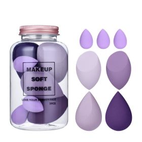 Drift Bottle Boxed Beauty Egg 7 Cans Of Powder Free Water Soft Makeup Sponge Powder Puff