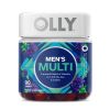 OLLY Mens Multivitamin Gummy, Health & Immune Support, B Vitamin, CoQ10, Blackberry, 90 Count