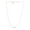 14K Rose Gold Angel Wing Necklace