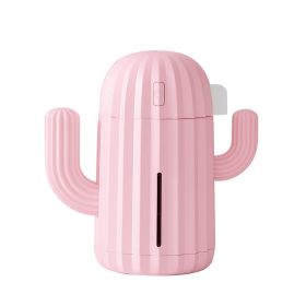 Cactus Wireless Humidifier Rechargeable (Option: Pink-Charging)