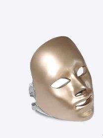 Led Facial beauty instrument (Option: AU-Golden)