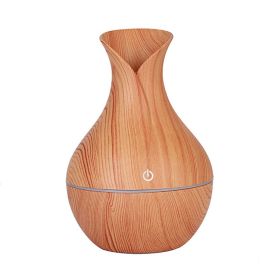 Vase humidifier (Option: Light wood grain)