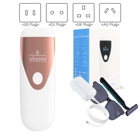 Bikinis IPL Hair Removal LCD Display Perm (Option: White-With box-UK)