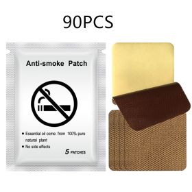 Natural Herbs Quit Smoking Patch Health Therapy Anti Smoke Smoking Patch (Option: 90PCS)