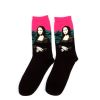 Hot Dropshipping Autumn winter Retro Women New Art Van Gogh Mural World Famous Oil Painting Series Men Socks Funny Socks