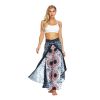 Women's Pants Elastic Waist Bohemian Hippie Gypsy Harem Palazzo Print Pants