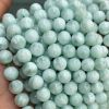 Green Angel Stone Loose Beads Diy Jewelry Accessories