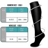 Compression Socks For Women & Men Circulation 6 Pairs For Athletic Running Cycling