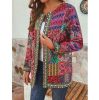 Vintage Bohemian Floral Cardigan