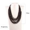 Long beads Bohemian Necklaces Tibetan Five Colors Multilayer Necklace