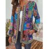 Vintage Bohemian Floral Cardigan