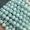 Green Angel Stone Loose Beads Diy Jewelry Accessories