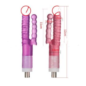 3 Insert Gun Machine Accessories Simulation Dildo Female Masturbation Adult Products (Option: HA3C010)